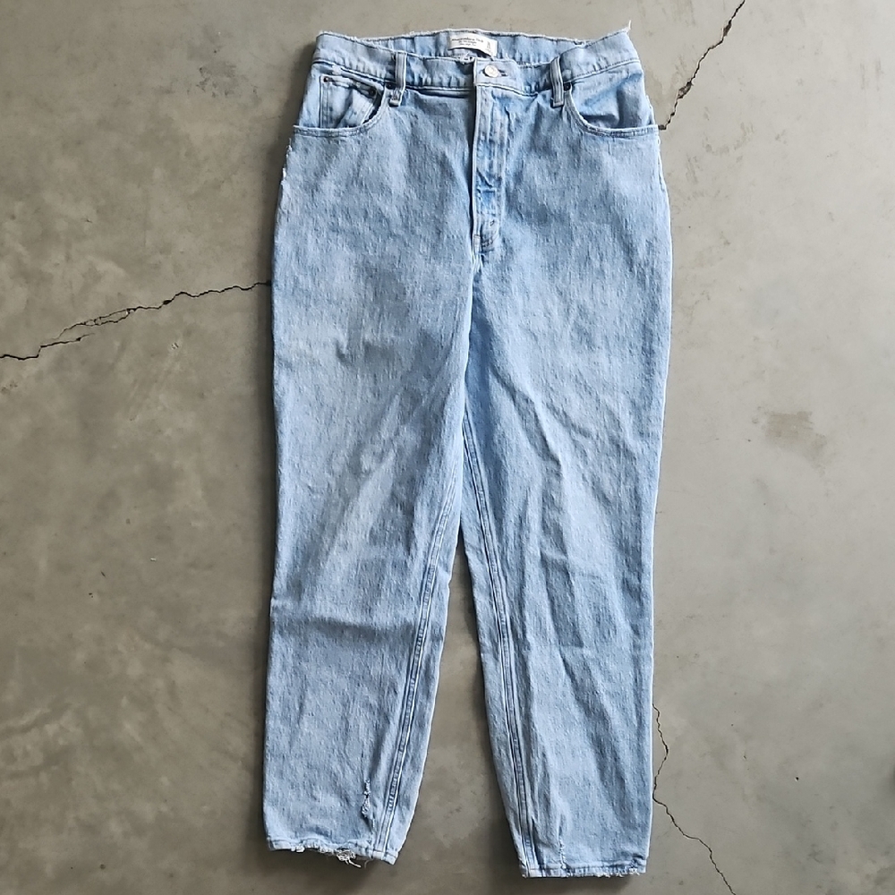 Abercrombie & Fitch The 90's Straight Ultra High Rise Size 31 / 12